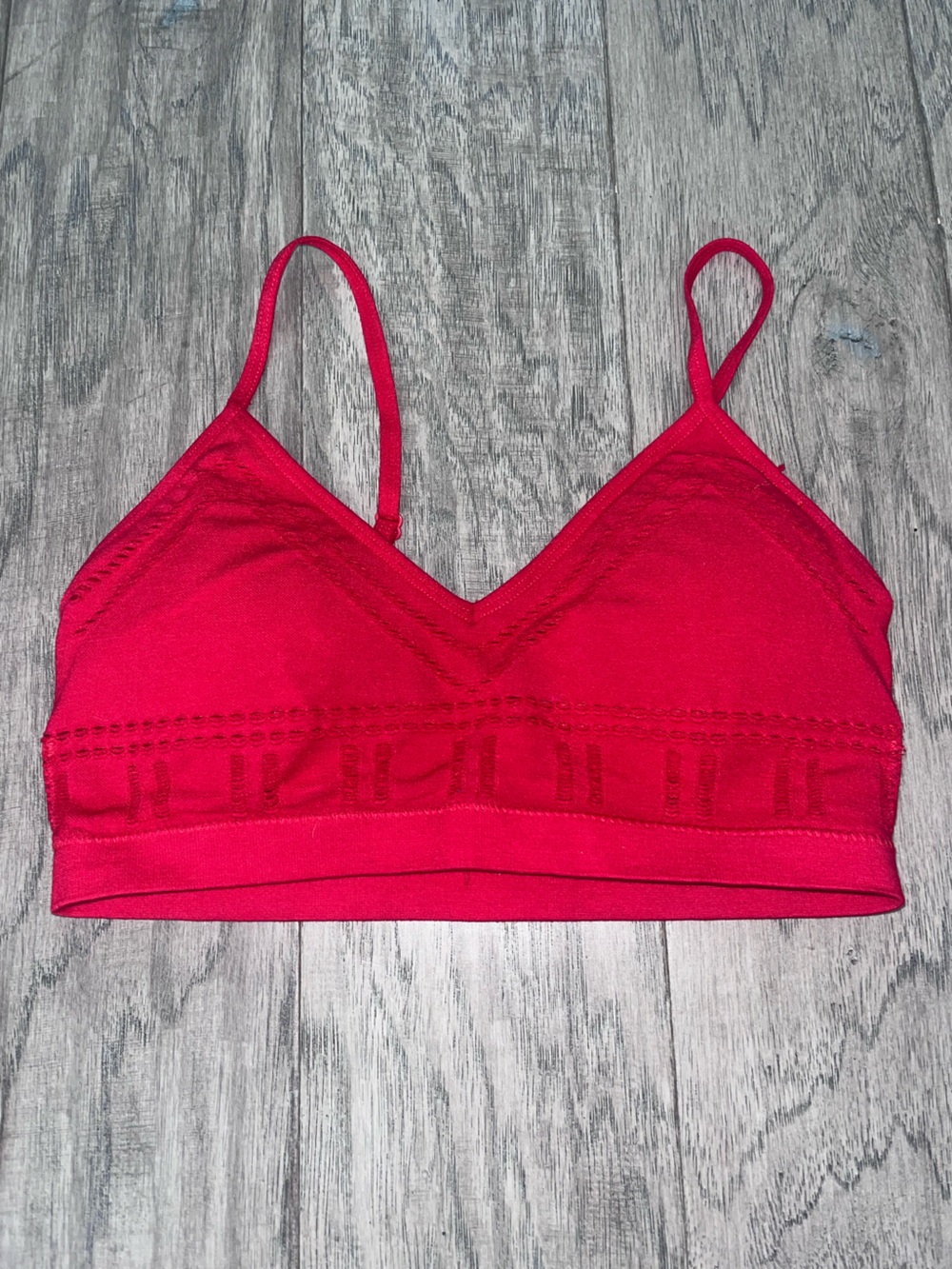 Red Bralette